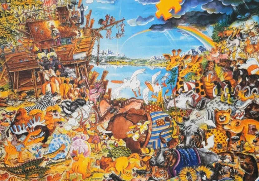 Ark Van Noach - Ravensburger puzzle collectible [Barcode 4005556141890] - Main Image 2