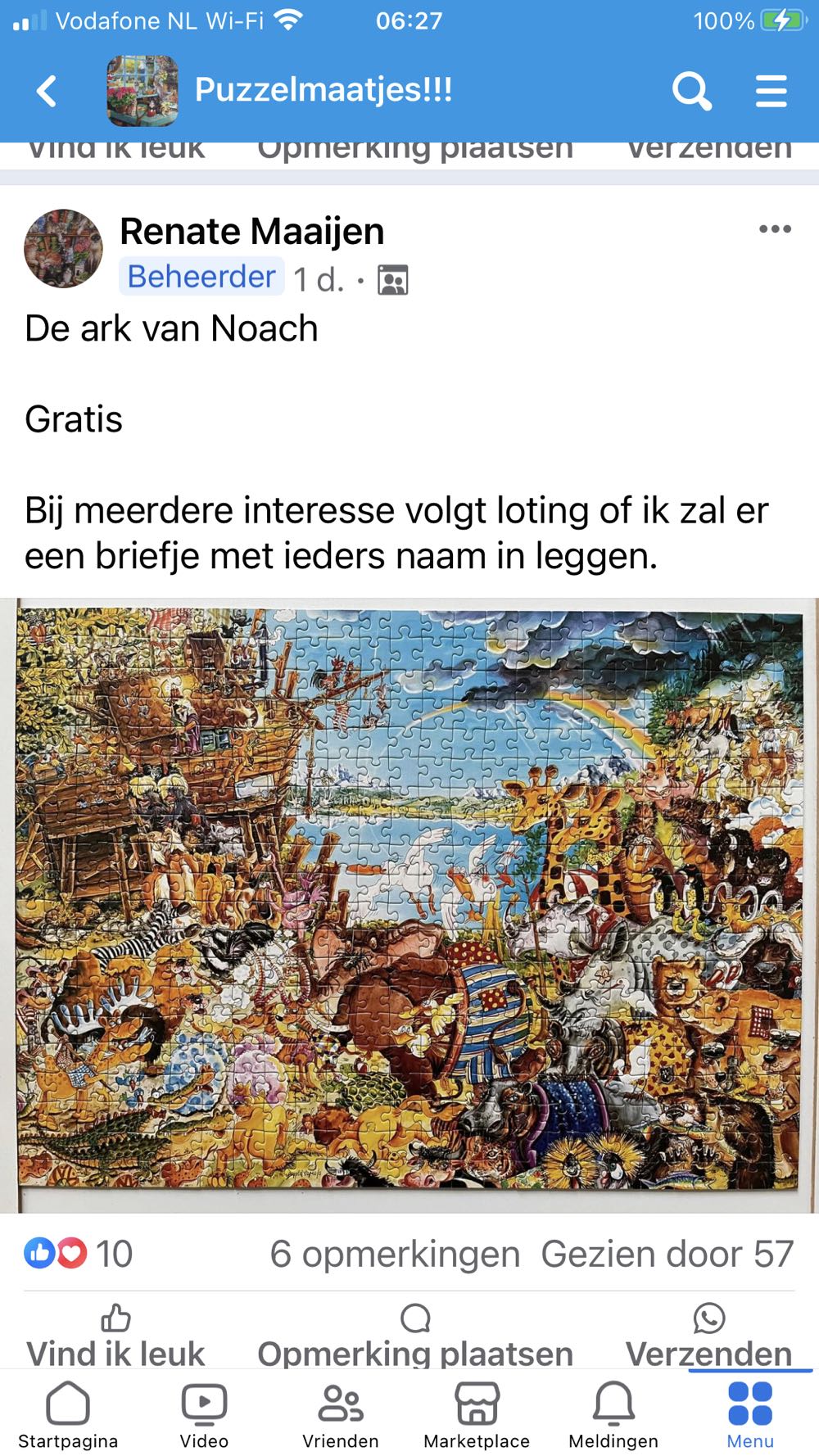 Ark Van Noach - Ravensburger puzzle collectible [Barcode 4005556141890] - Main Image 4