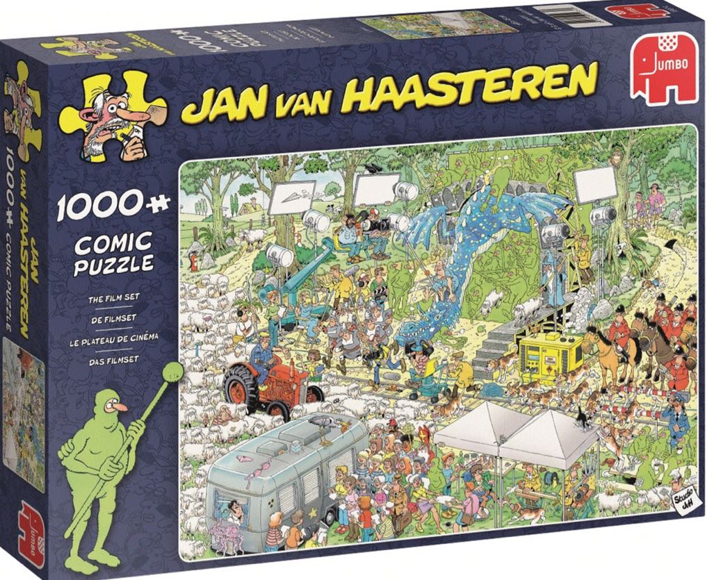 Filmset de - Jumbo puzzle collectible - Main Image 2