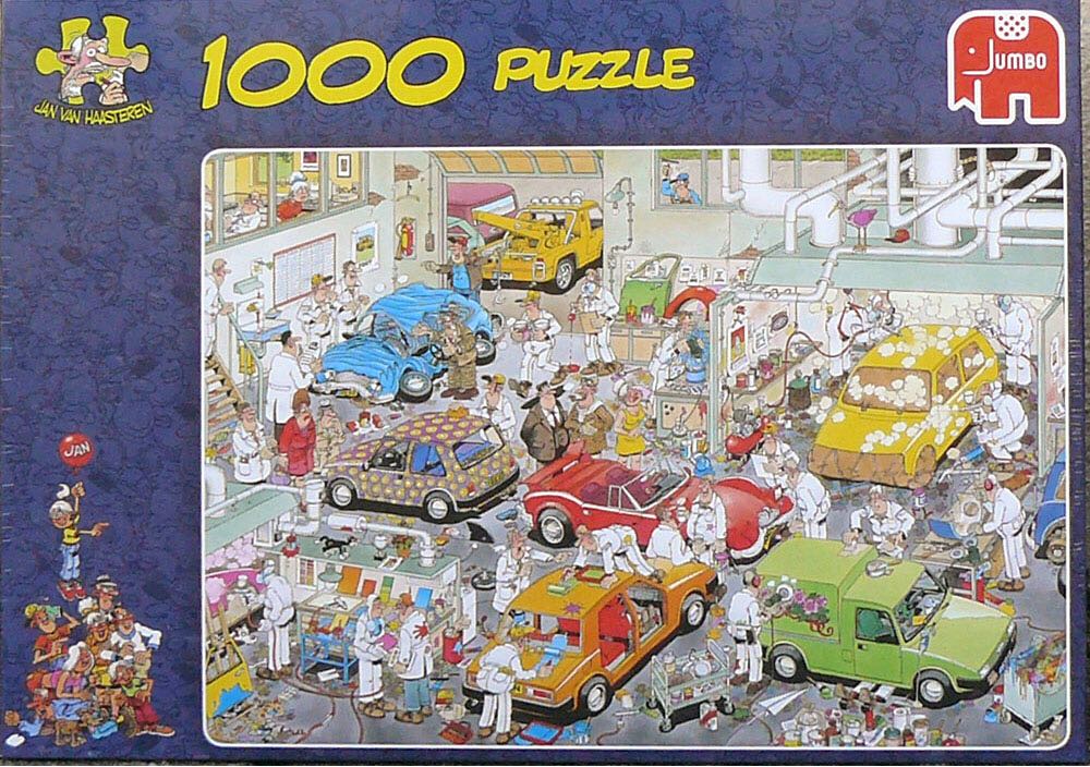 81169 (c) In De Autospuiterij - Jumbo Bart Smit puzzle collectible - Main Image 2