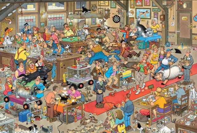 De Hondenshow 13035 - Jumbo puzzle collectible - Main Image 2