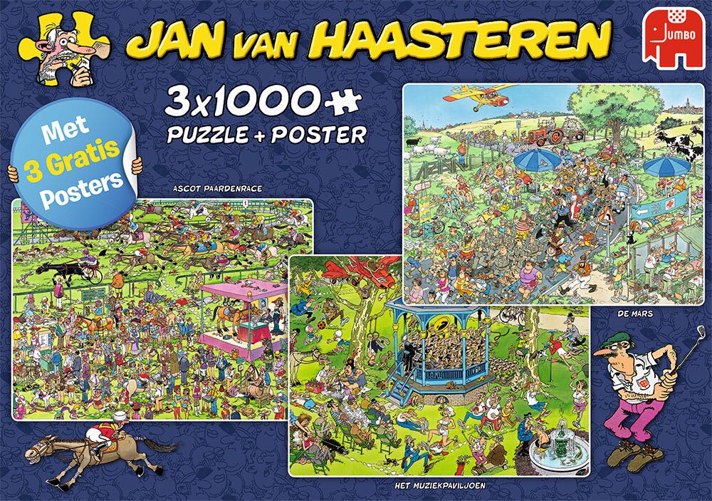 81566 - Ascot Paardenrace/het Muziekpaviljoen/de Mars puzzle collectible - Main Image 2