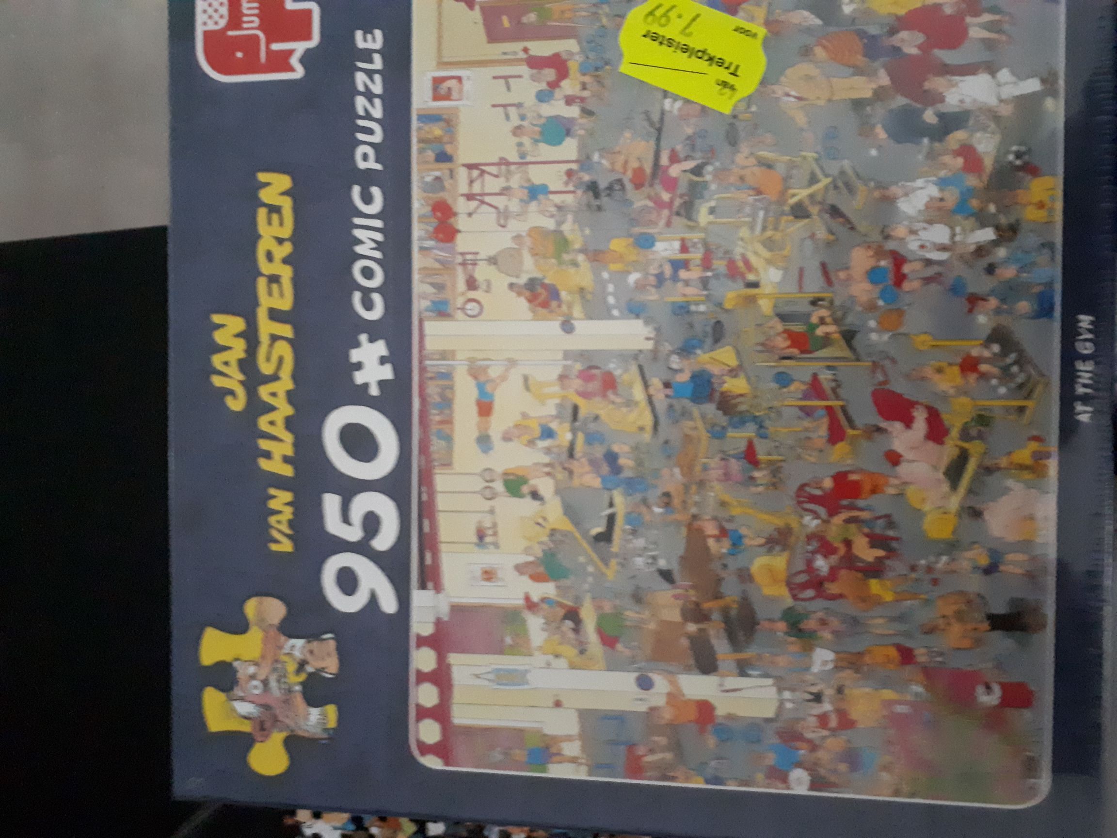 In het fitnesscentrum! - Jumbo puzzle collectible - Main Image 1