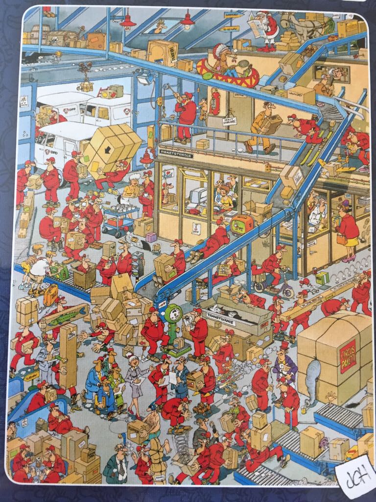 Parcel sorting center - Jumbo puzzle collectible - Main Image 2