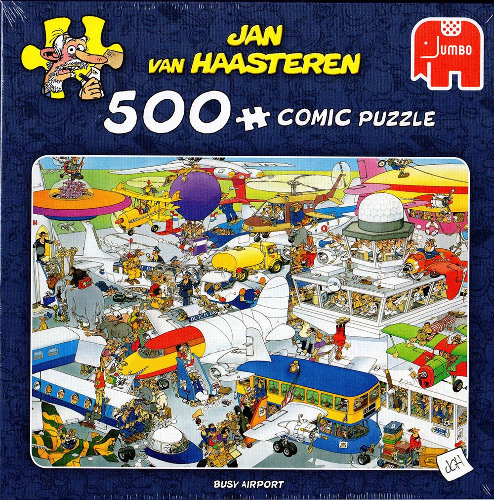 Busy airport 81653 - Jumbo puzzle collectible - Main Image 2