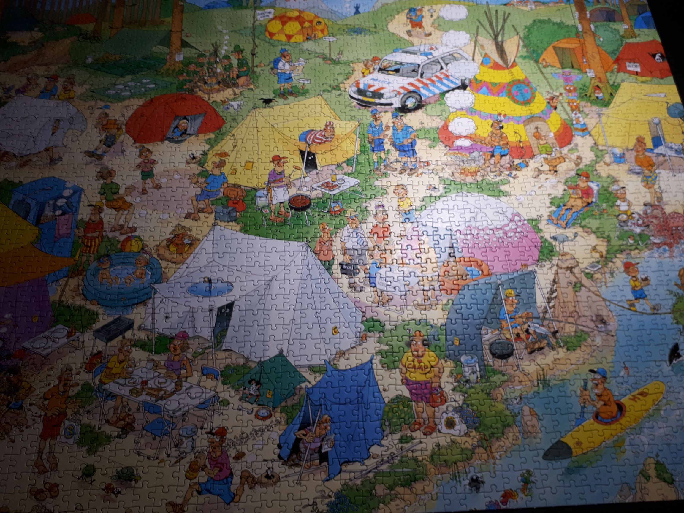 Kamperen In Het Bos 19086 - Jumbo puzzle collectible - Main Image 2