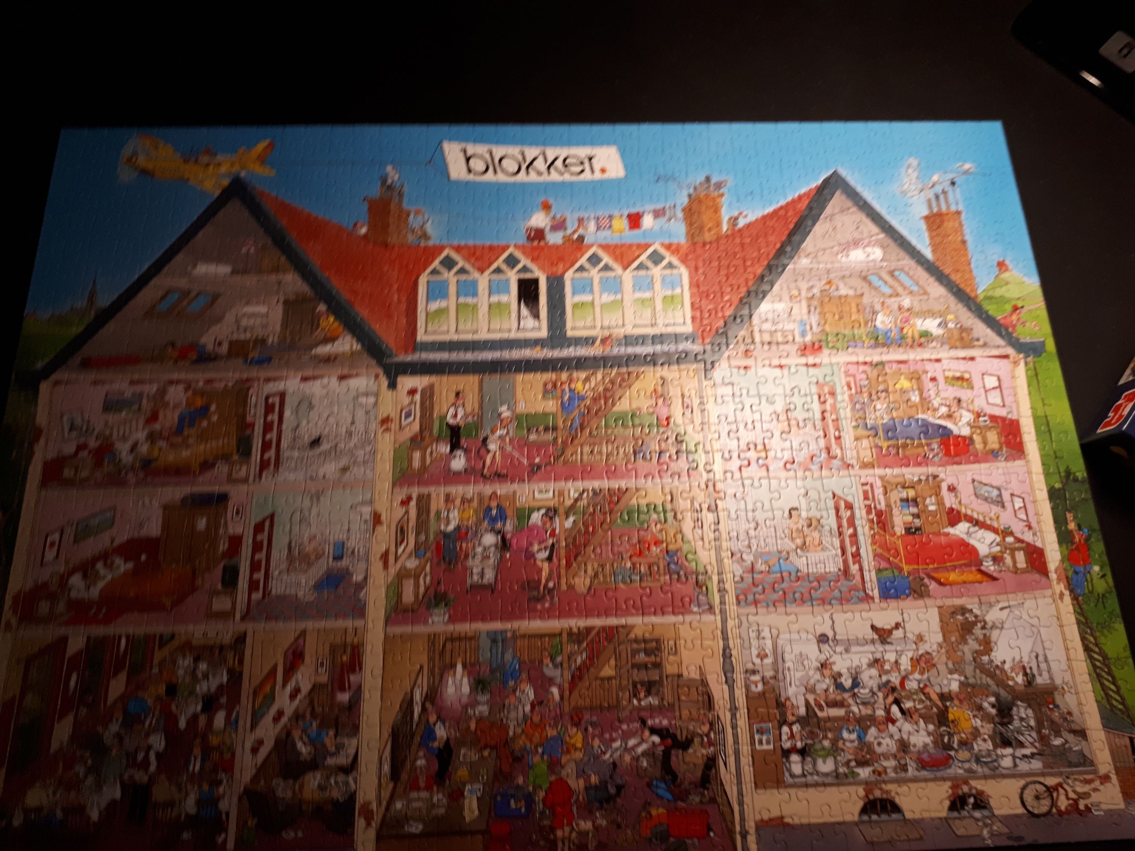 C81636 Het hotel Blokker - Jumbo puzzle collectible - Main Image 2