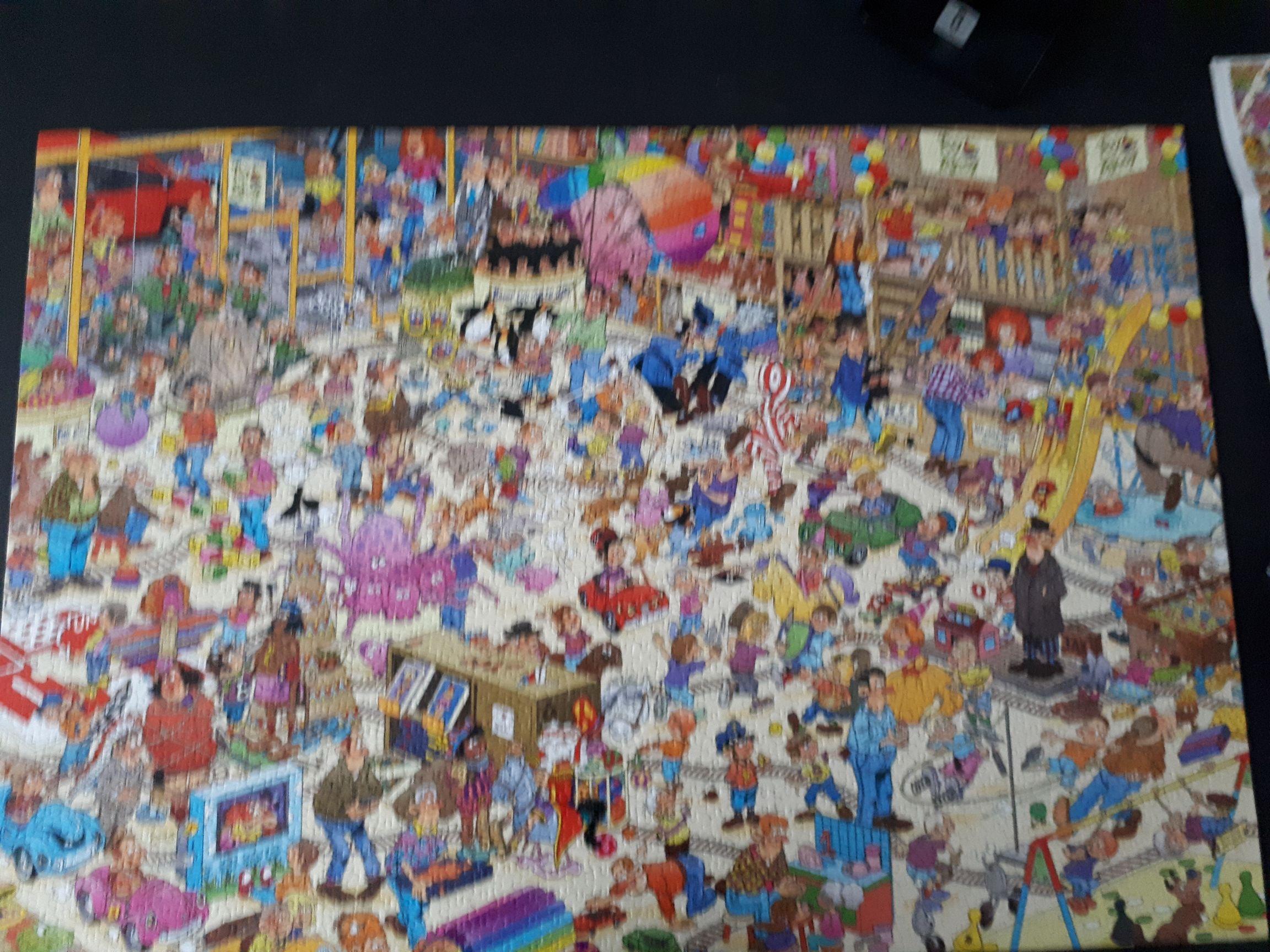 De Speelgoedwinkel 3501-14 - Crowd Pleasers/Ceaco puzzle collectible - Main Image 2