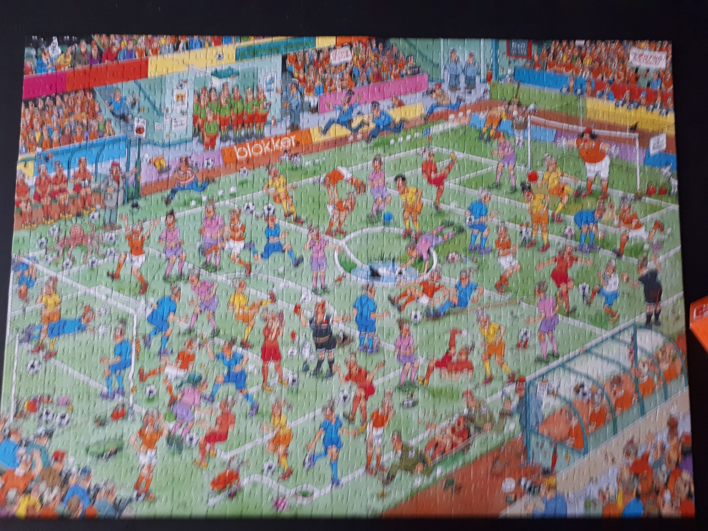 WK Vrouwenvoetbal 81671 - Jumbo puzzle collectible - Main Image 2