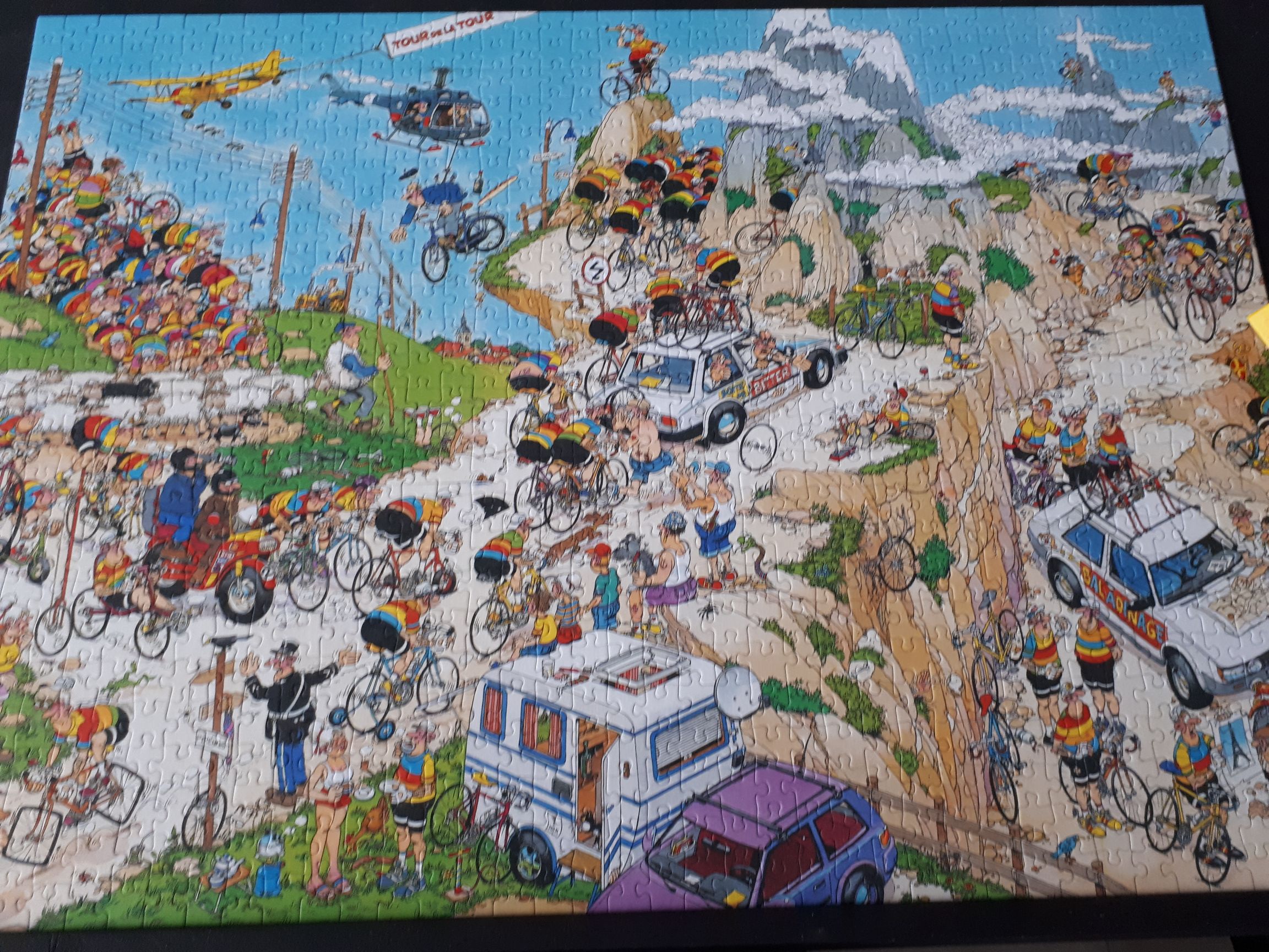 81692 tour de france gele doos. - Jumbo puzzle collectible - Main Image 2