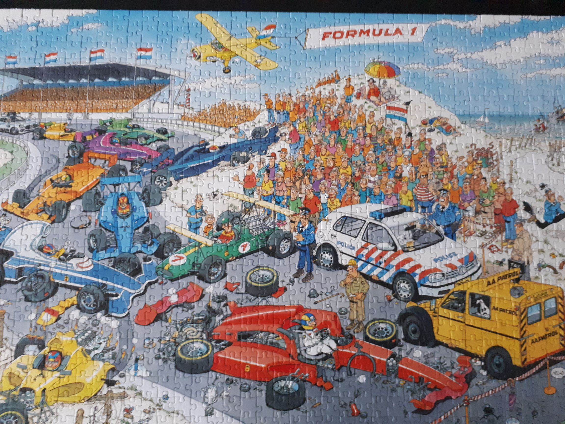Formule 1 De Start - 19093 - Jumbo puzzle collectible - Main Image 2