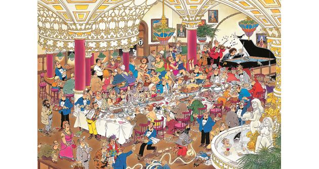 De bruiloft (Kruitvat) - Jumbo Kruidvat puzzle collectible - Main Image 2