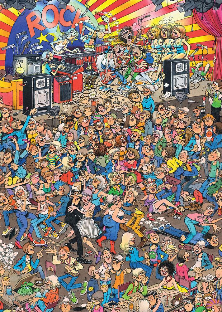 81315 Rock Around The Clock - Jumbo puzzle collectible - Main Image 2