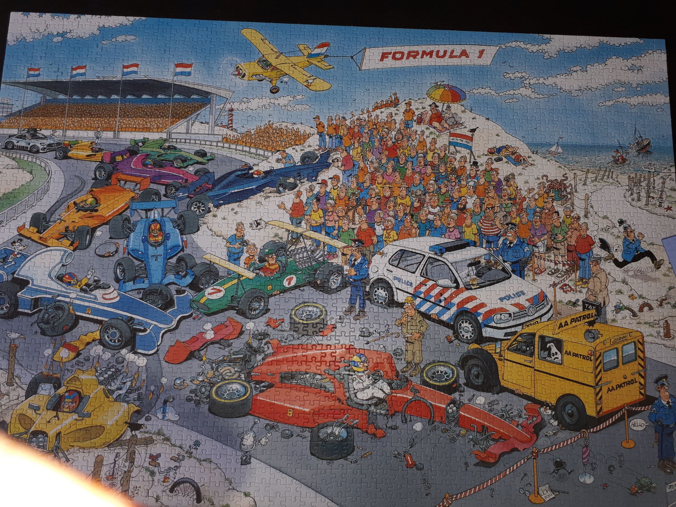 Formule 1 de start 19097 - Jumbo puzzle collectible - Main Image 2