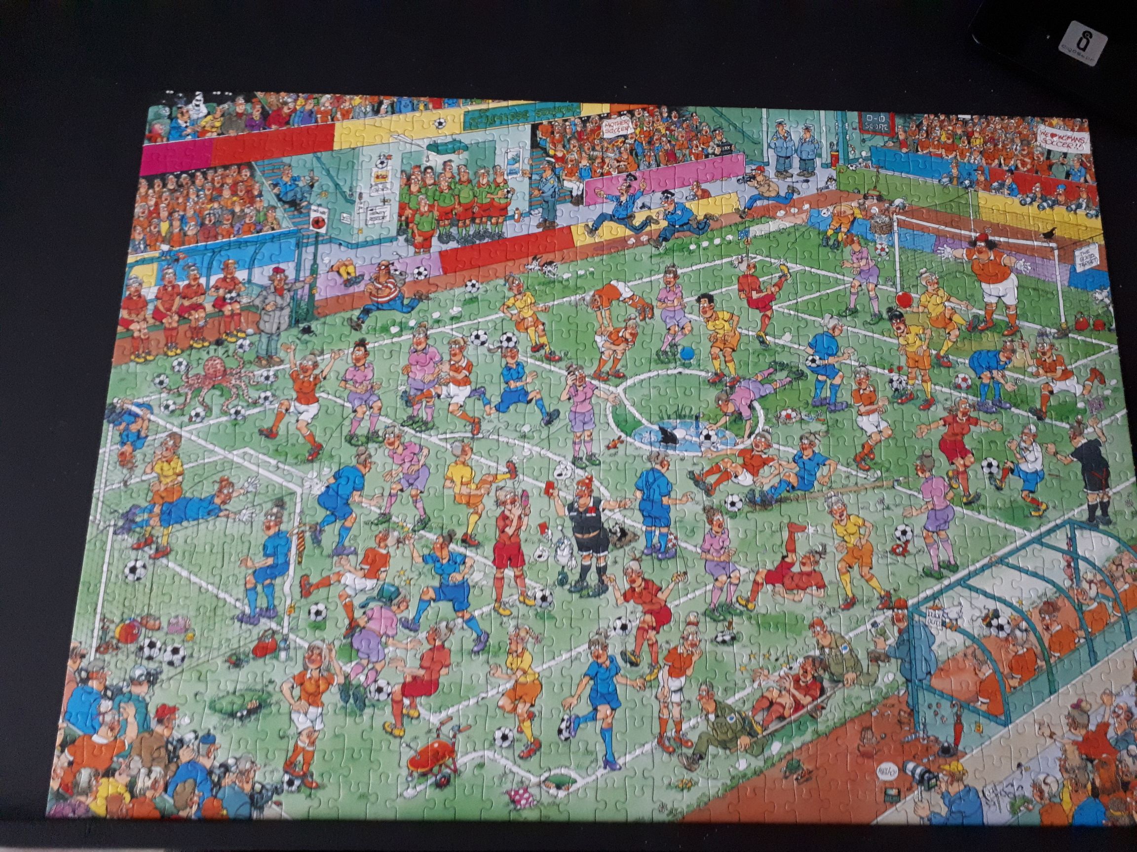 C19091 WK vrouwenvoetbal - Jumbo puzzle collectible - Main Image 2