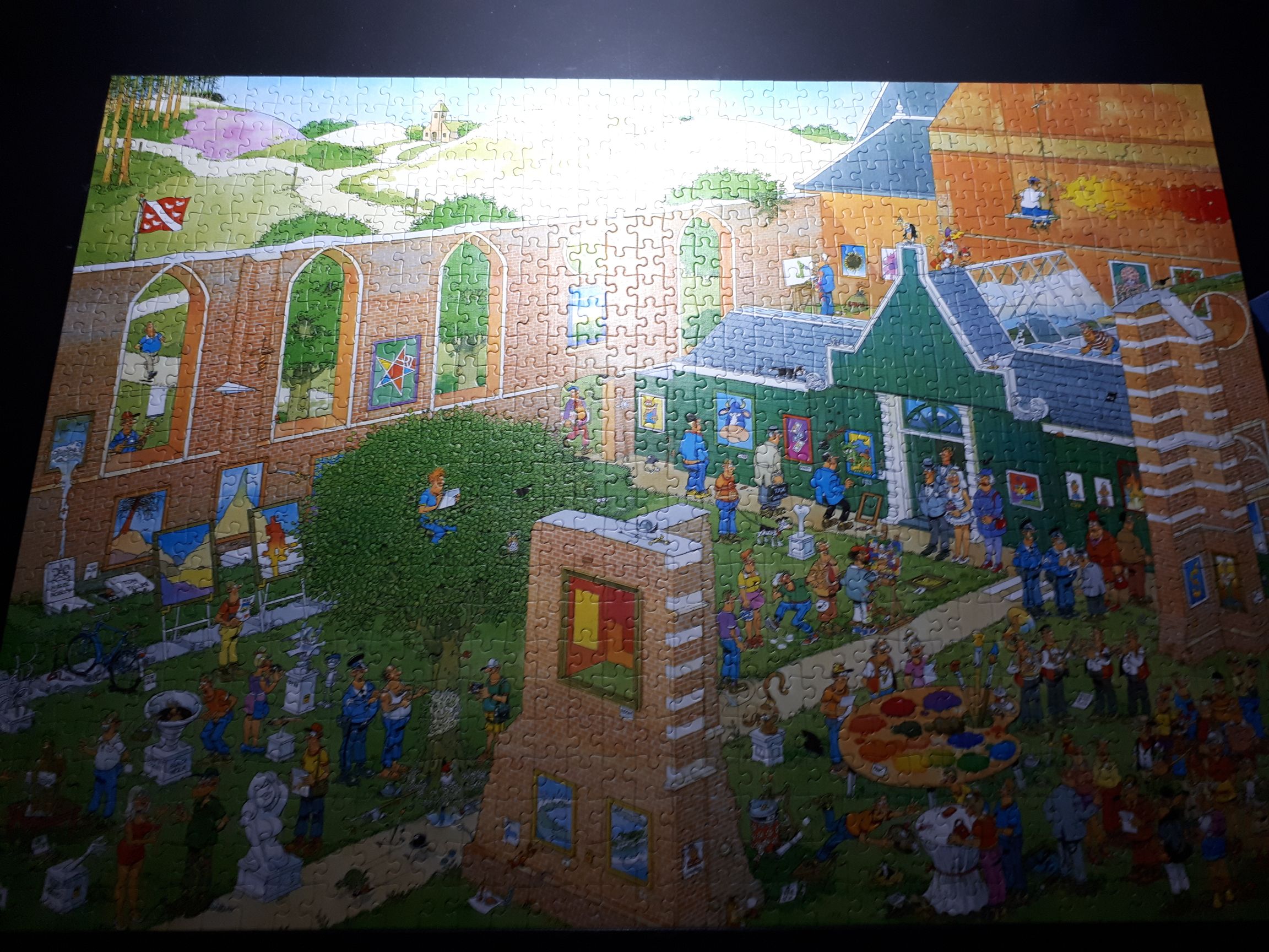 De Kunstmarkt - Jumbo puzzle collectible - Main Image 2