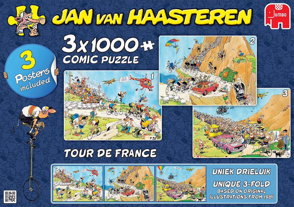 Tour de France 19019 - Tour De France/1/2/3 puzzle collectible - Main Image 2