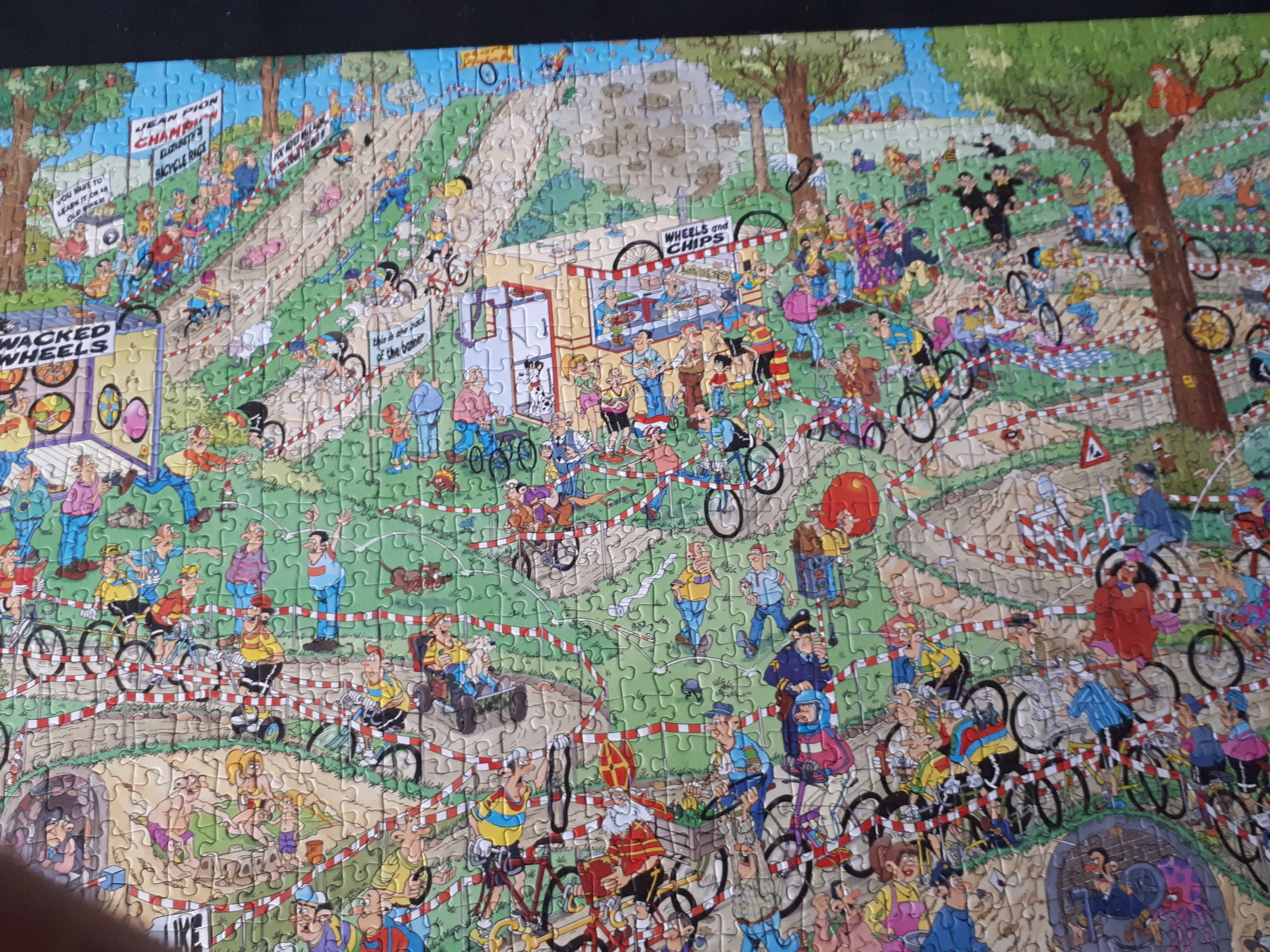 Wereldkampioenschappen veldrijden 19174 - Jumbo 1000 puzzle collectible - Main Image 2