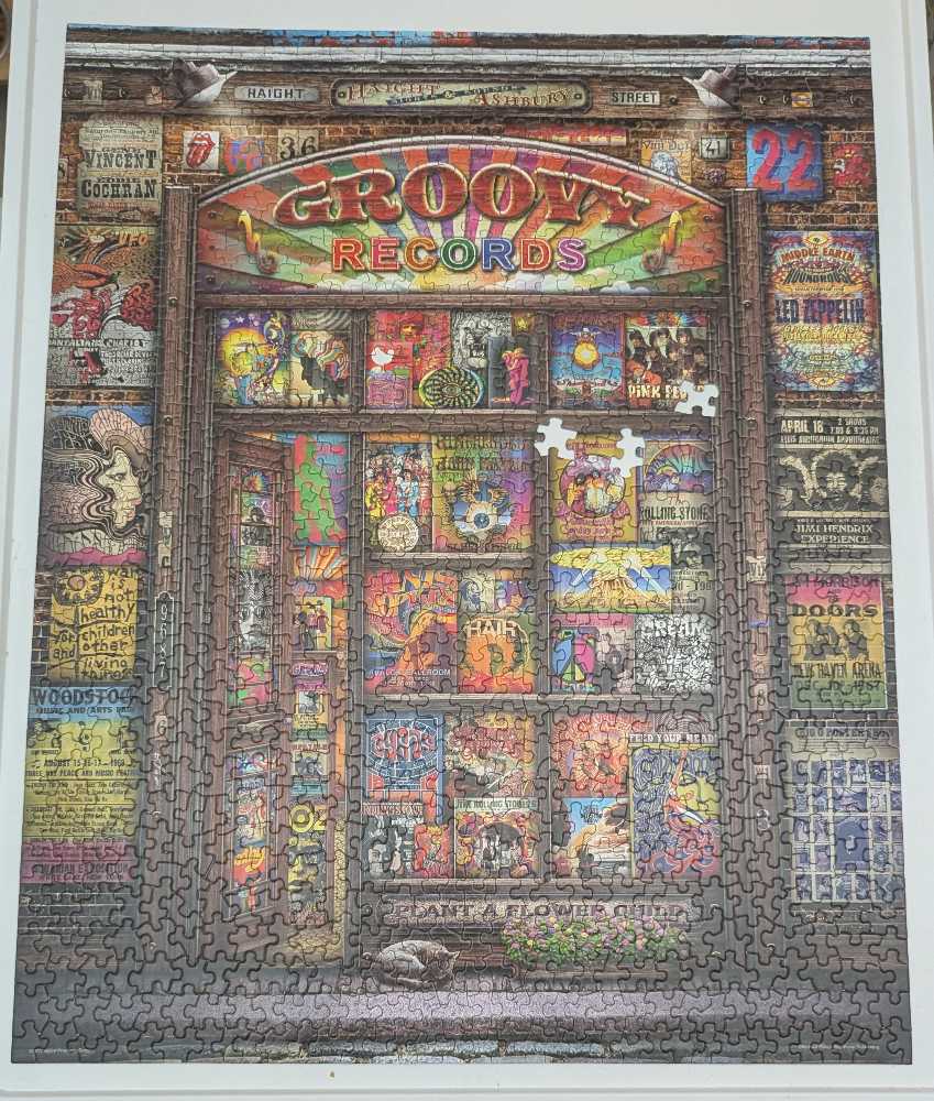 Groovy Records - Springbok puzzle collectible [Barcode 091683108220] - Main Image 4
