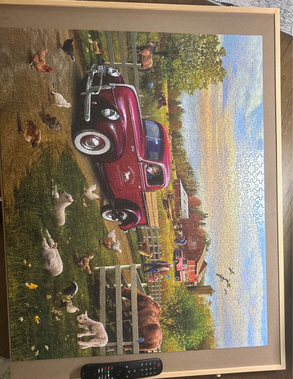 Grandpa’s Pride & Joy - White Mountain Puzzles puzzle collectible [Barcode 724819263325] - Main Image 3