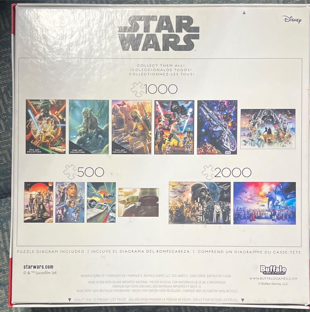 Star Wars: Mandolorian And Baby - Buffalo puzzle collectible [Barcode 079346033706] - Main Image 2