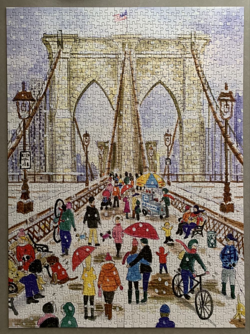 Brooklyn Bridge - Galison puzzle collectible [Barcode 9780735362673] - Main Image 3