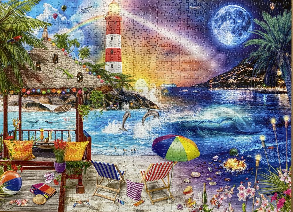 Life’s A Beach - Buffalo puzzle collectible [Barcode 079346118489] - Main Image 2