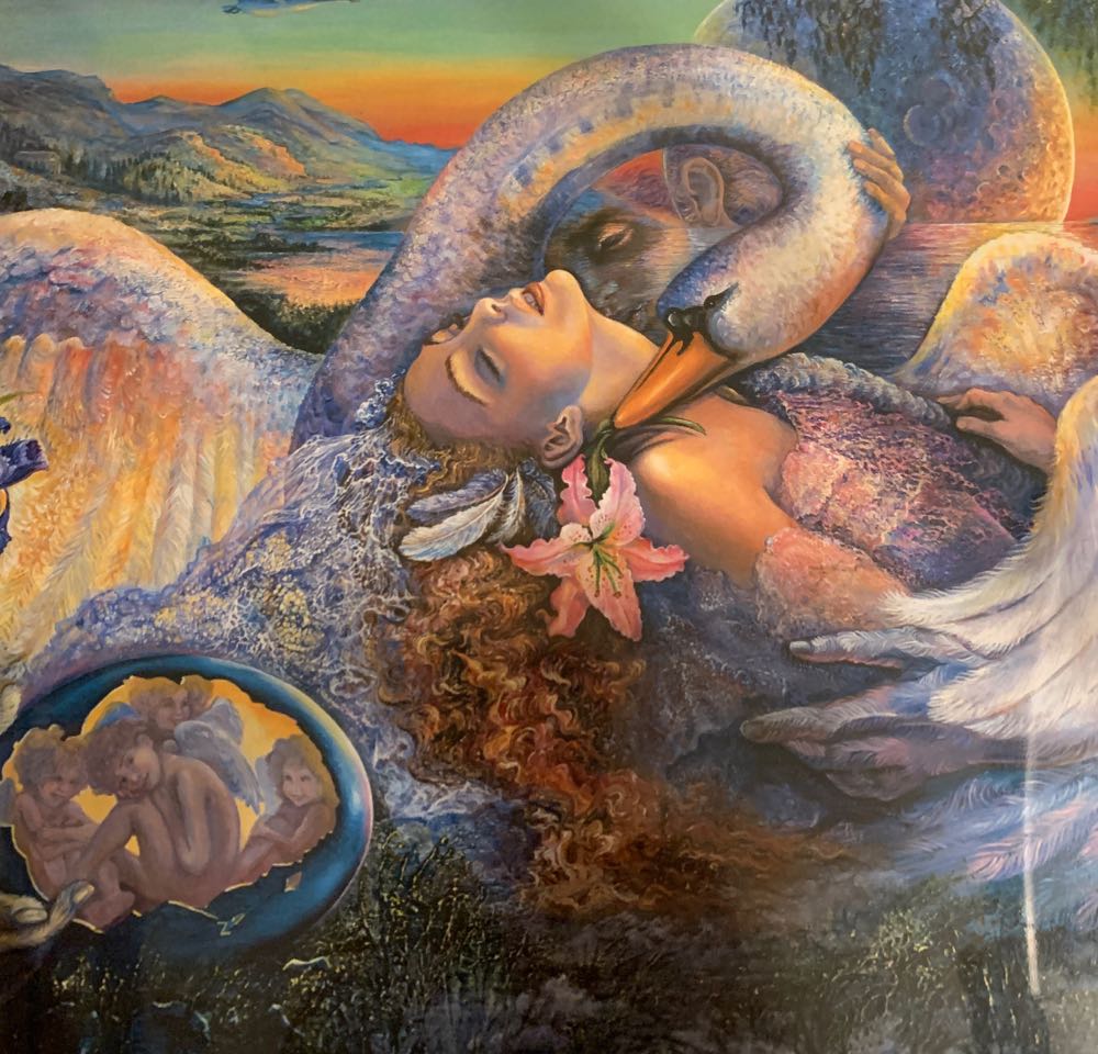 Leda And The Swan - Grafika puzzle collectible [Barcode 3663384009112] - Main Image 2