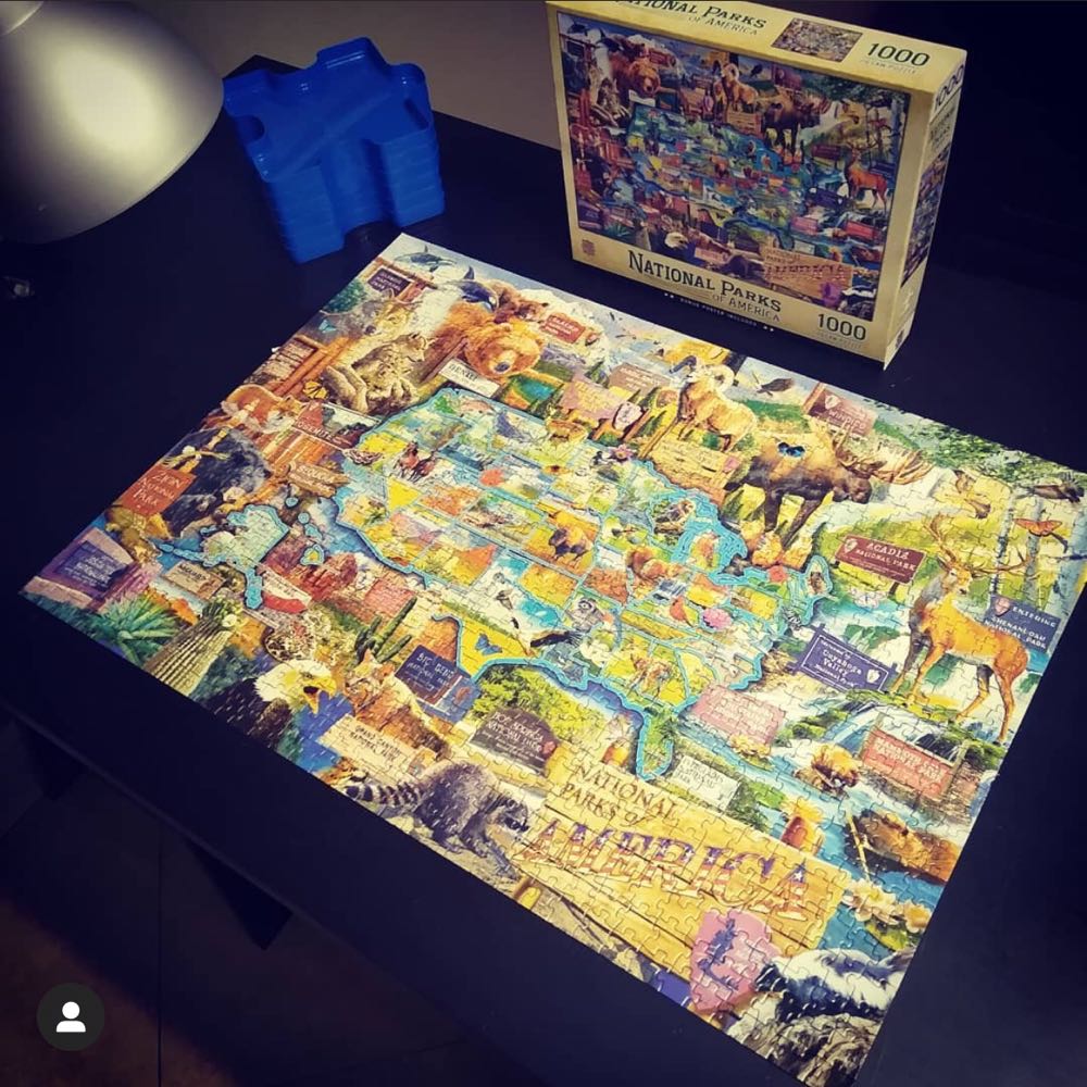 National Parks of America - MasterPieces puzzle collectible [Barcode 705988717949] - Main Image 2