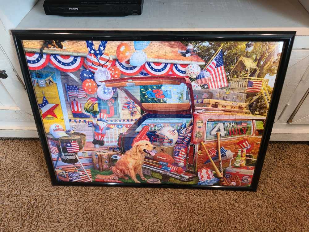 Patriotic Road Trip - Buffalo Games puzzle collectible [Barcode 079346119318] - Main Image 4
