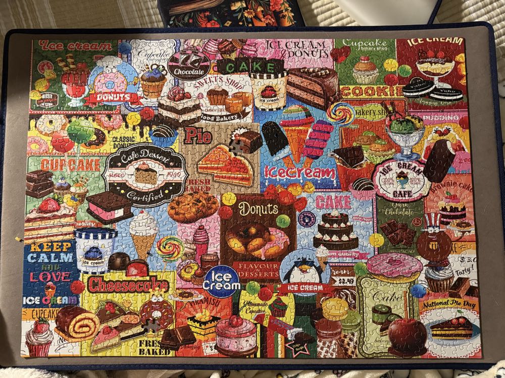 Sweet Treats ✅ - White Mtn HTF puzzle collectible [Barcode 724819261758] - Main Image 3