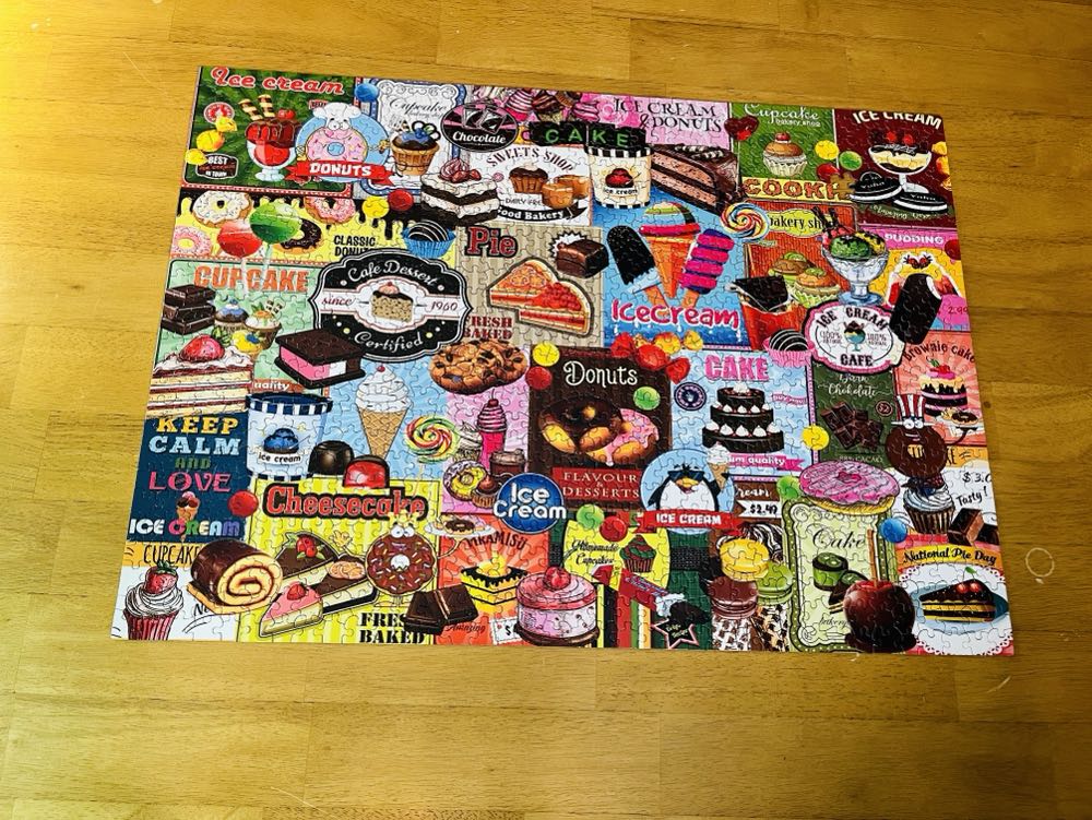 Sweet Treats ✅ - White Mtn HTF puzzle collectible [Barcode 724819261758] - Main Image 4