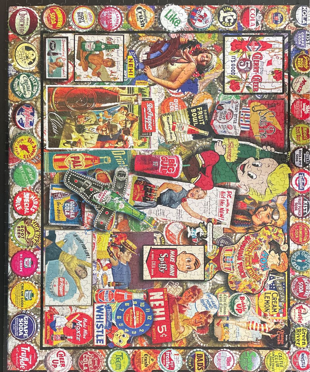 Soda Pop - White Mountain Puzzles puzzle collectible [Barcode 724819263011] - Main Image 3