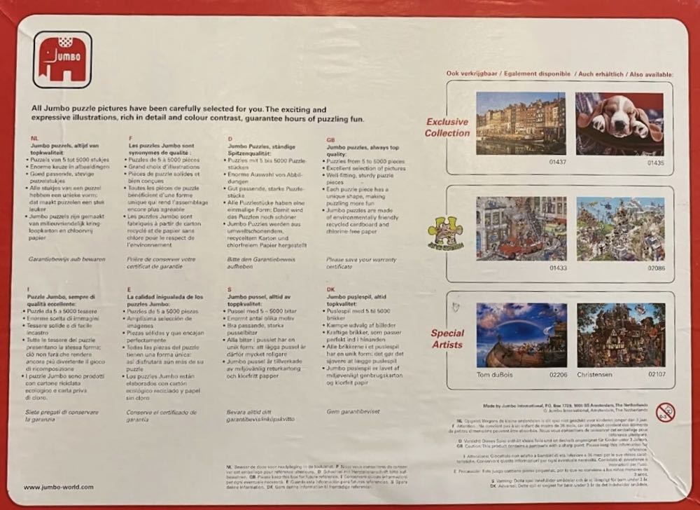 Song Of The Siren - Jumbo puzzle collectible [Barcode 8710126022177] - Main Image 4