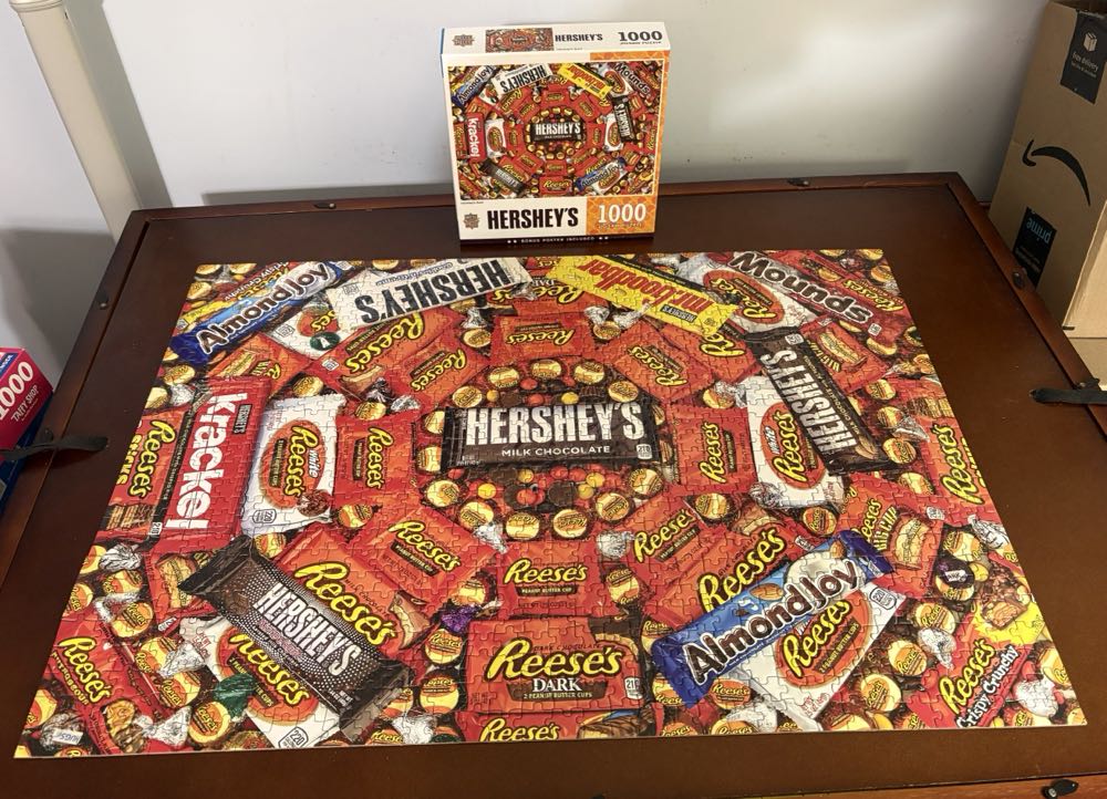 Hershey’s Swirl - Masterpieces Inc puzzle collectible [Barcode 705988716881] - Main Image 2