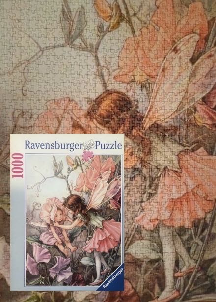 The Sweet Pea Fairies - Ravensburger puzzle collectible [Barcode 4005556153848] - Main Image 4