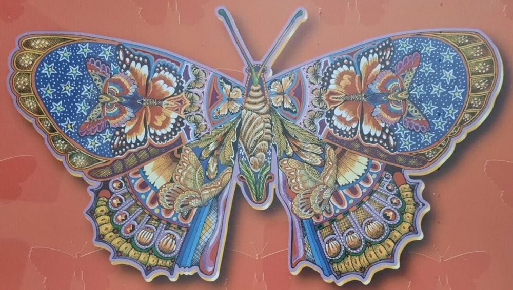 Metamorphisis Butterfly Shaped🟦 - Ravensburger puzzle collectible [Barcode 4005556161355] - Main Image 2