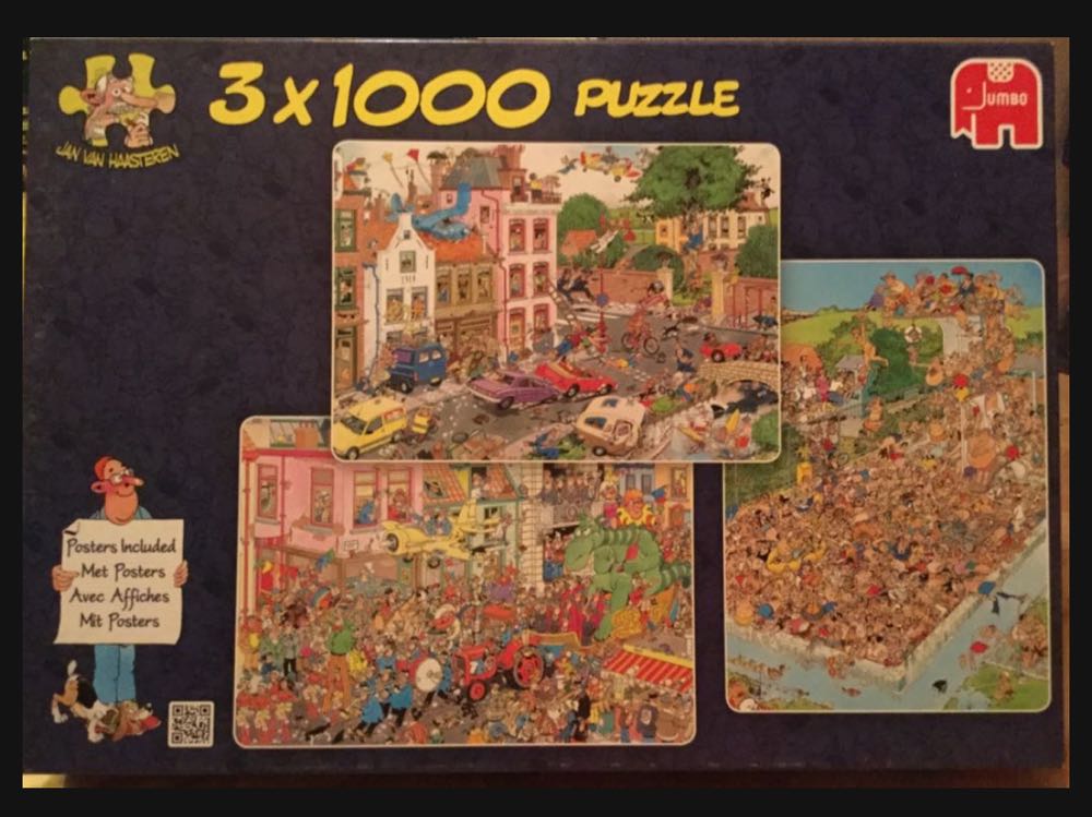 Jan Van Haasteren: Carnival - Jumbo puzzle collectible [Barcode 8710126170830] - Main Image 4