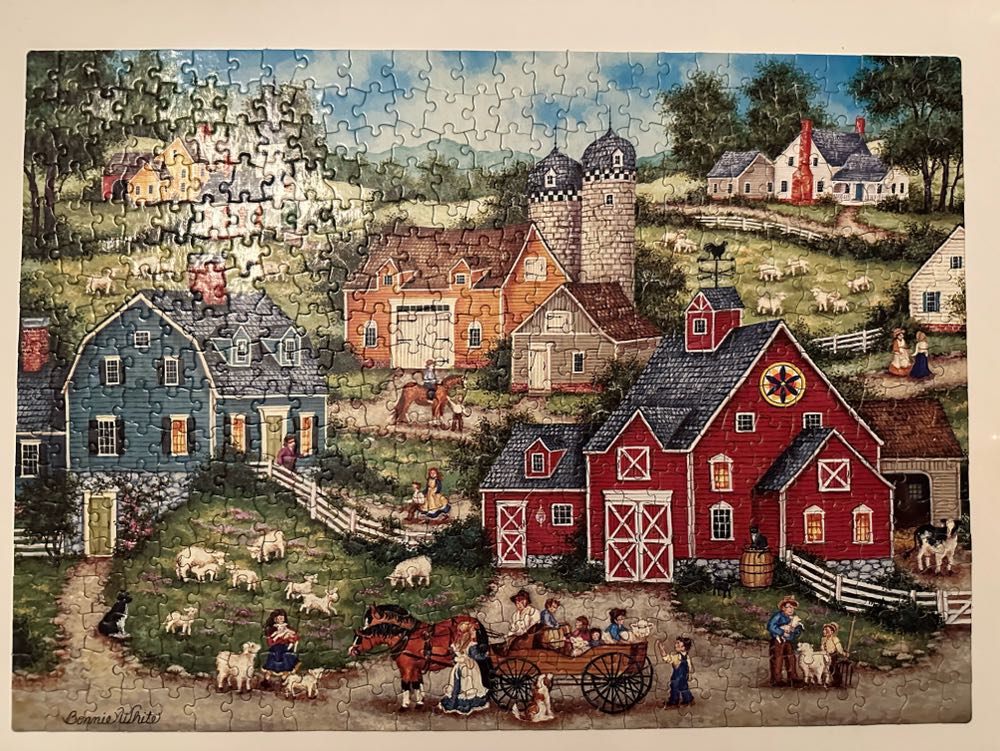 Counting Sheep - Master Pieces puzzle collectible [Barcode 705988311024] - Main Image 2