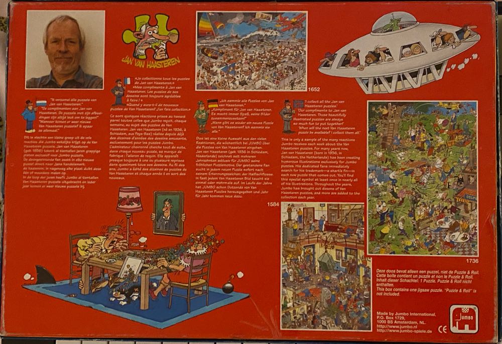 Jan Van Haasteren: Get Well Soon! - Jumbo 🇳🇱 puzzle collectible [Barcode 8710126016503] - Main Image 3