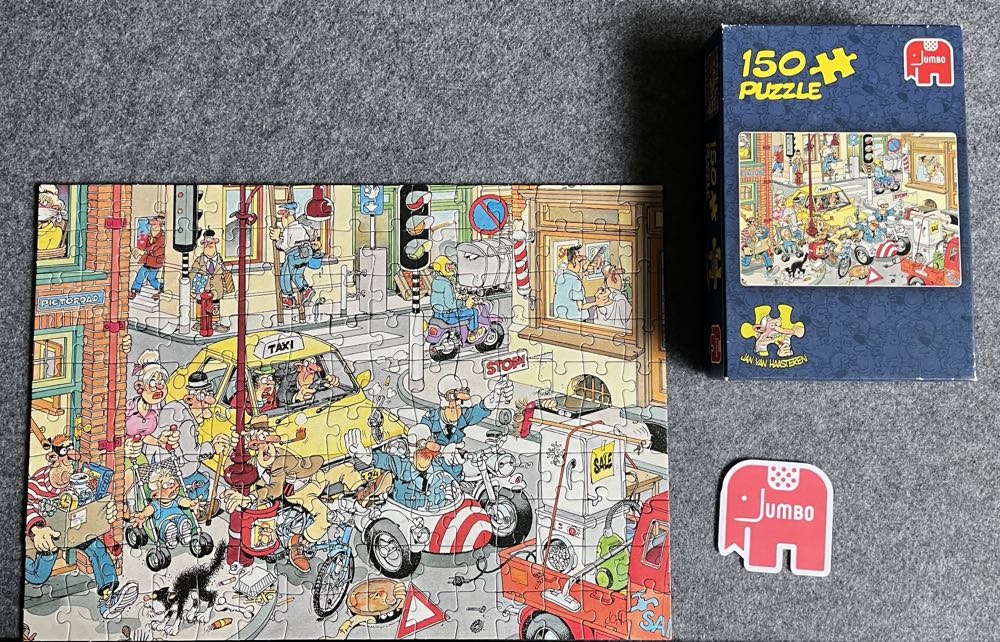 Coming Through! - Jumbo puzzle collectible [Barcode 8710126171615] - Main Image 3