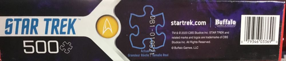 Star Trek - Buffalo Games puzzle collectible [Barcode 079346033690] - Main Image 3