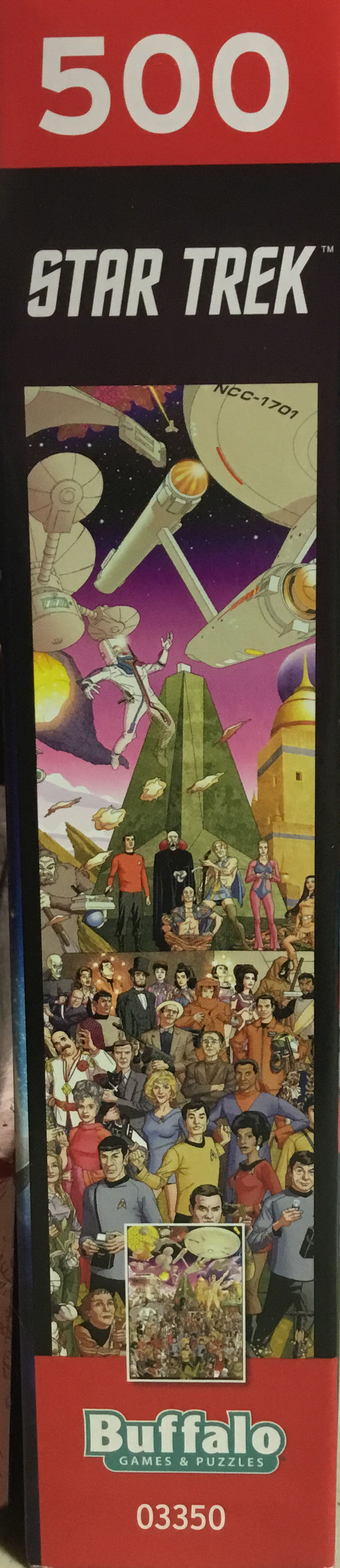 Star Trek - Buffalo Games puzzle collectible [Barcode 079346033690] - Main Image 4
