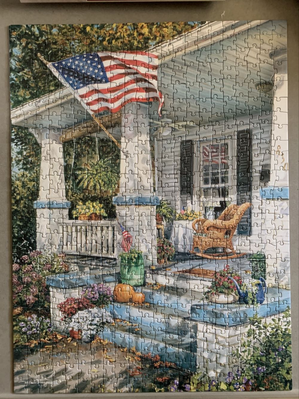 American Way - Heritage Puzzle Inc puzzle collectible [Barcode 654497505441] - Main Image 2