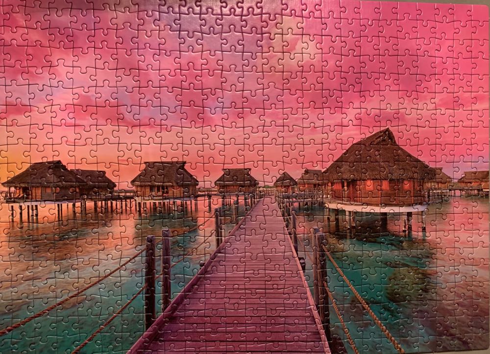 Colorful Paradise - Clementoni puzzle collectible [Barcode 8005125961566] - Main Image 2