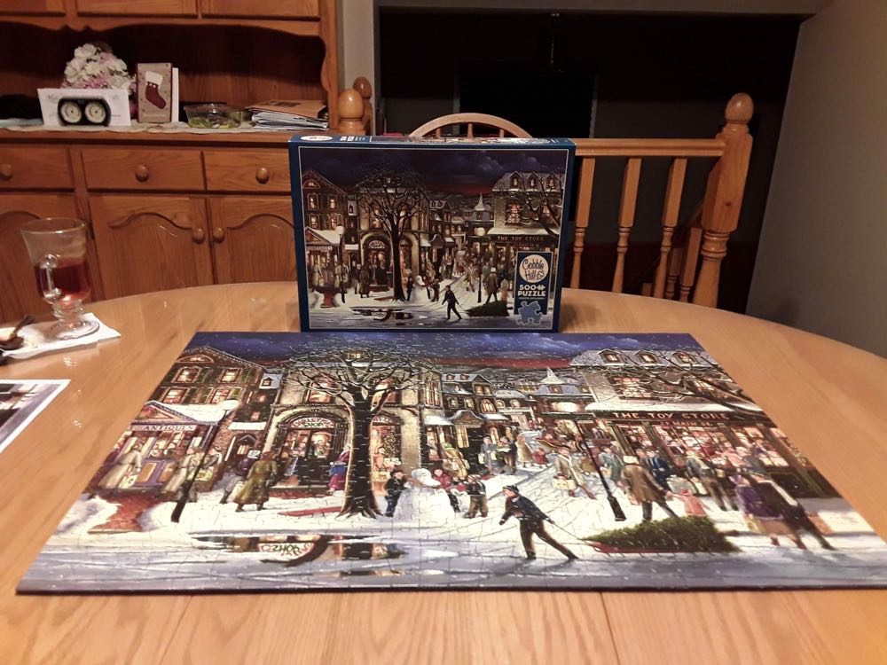 Tis The Season - Cobble Hill puzzle collectible [Barcode 625012850230] - Main Image 3