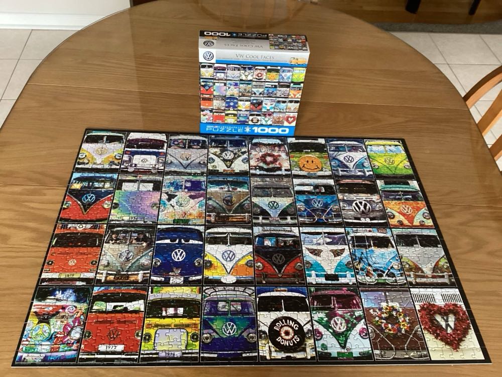 VW Cool Faces - Eurographics puzzle collectible [Barcode 628136808705] - Main Image 4