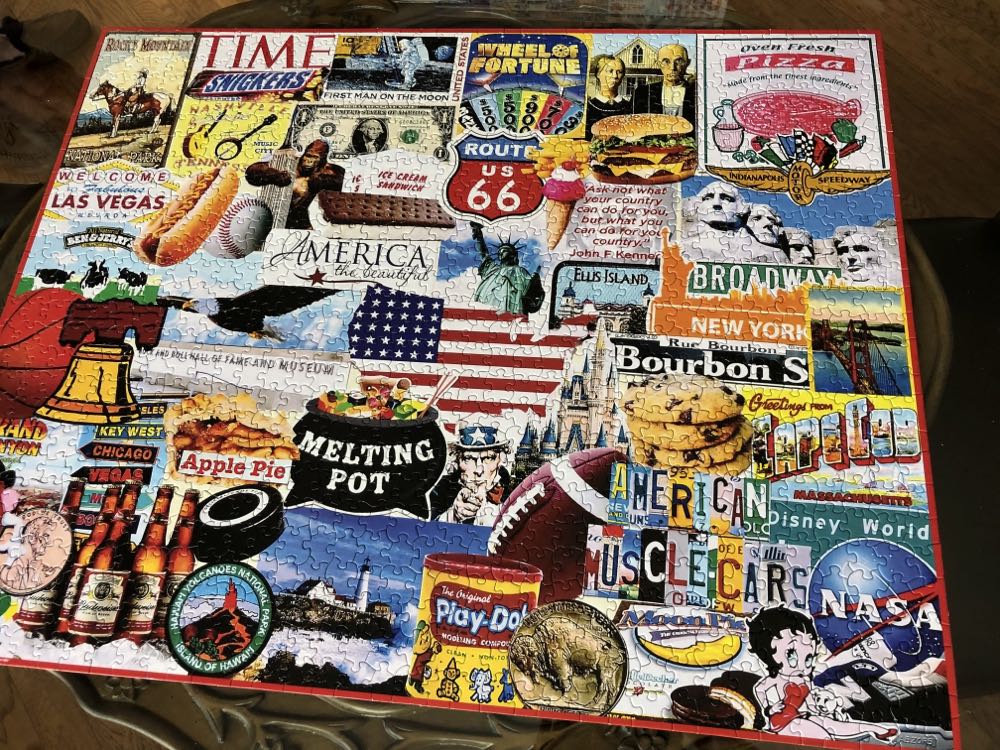 Roadside America - White Mountain Puzzles puzzle collectible [Barcode 724819257416] - Main Image 3