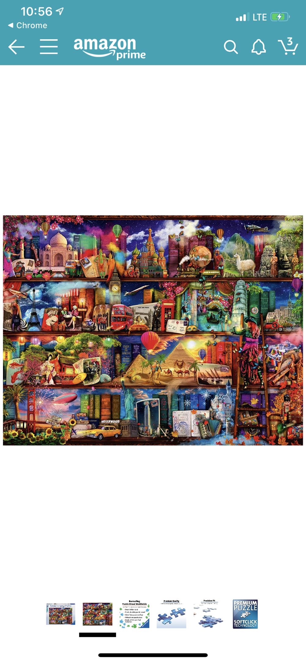Aimee Stewart: World Of Books - Ravensburger puzzle collectible [Barcode 4005556166855] - Main Image 2
