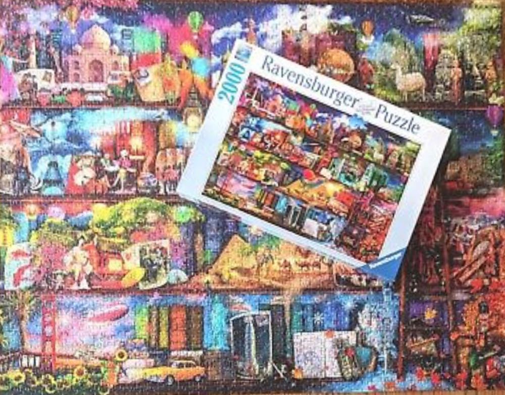 Aimee Stewart: World Of Books - Ravensburger puzzle collectible [Barcode 4005556166855] - Main Image 4